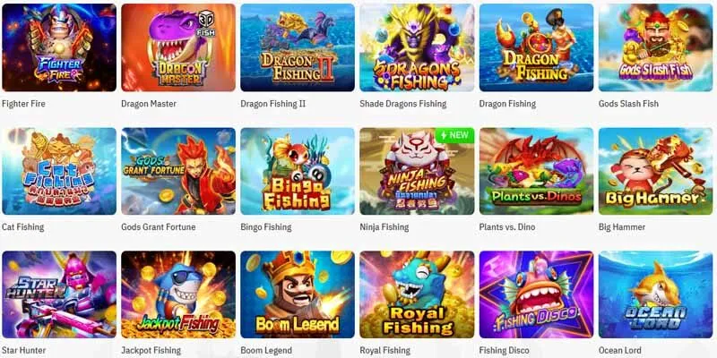 ระบบปลาที่หลากหลาย Jackpot Fishing Soibet