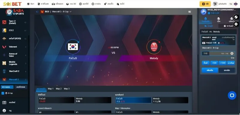เกมพนันอีสปอร์ตที่ E - Sports Soibet จะเกิดขึ้นตามขั้นตอนดังนี้