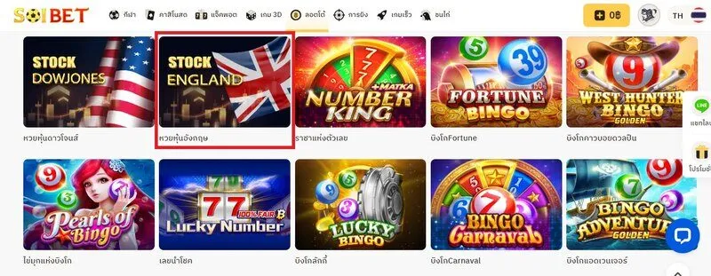 เล่น Stock England Soibet อย่างไร?