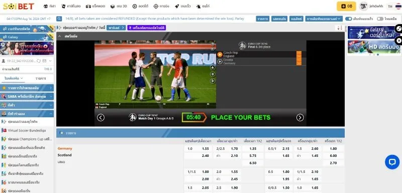 หลักการเดิมพันที่ Virtual Sports