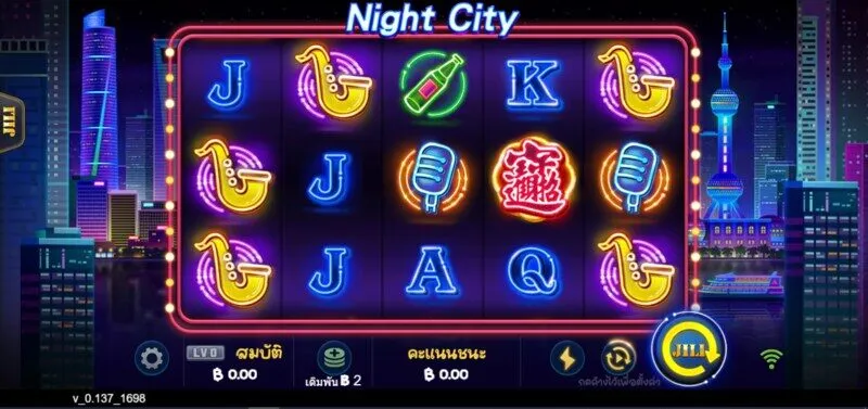 ข้อมูลล่าสุดเกี่ยวกับเกม Night City x5bet 